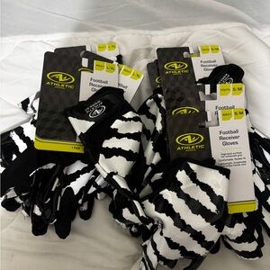 Youth & Men’s Black and White Football Gloves
Cutters
Athletic Works